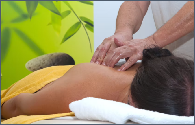 Deep Tissue Massage with Wine, Fruits & Day Access to Outdoor Pool